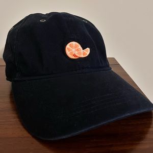 A&F Navy Grapefruit Baseball Cap